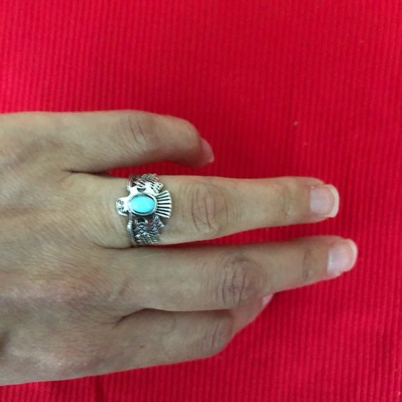 Tribal ring set of 7 - Picture 4 of 9